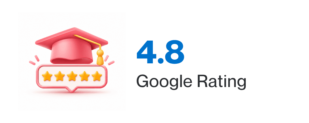 Rating on Google reviews